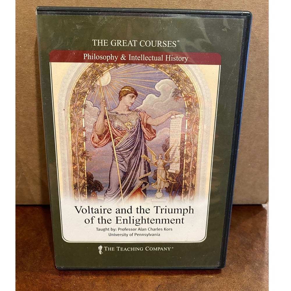 The Great Courses Voltaire and the Triumph of the Enlightenment 6 Audio CD Set